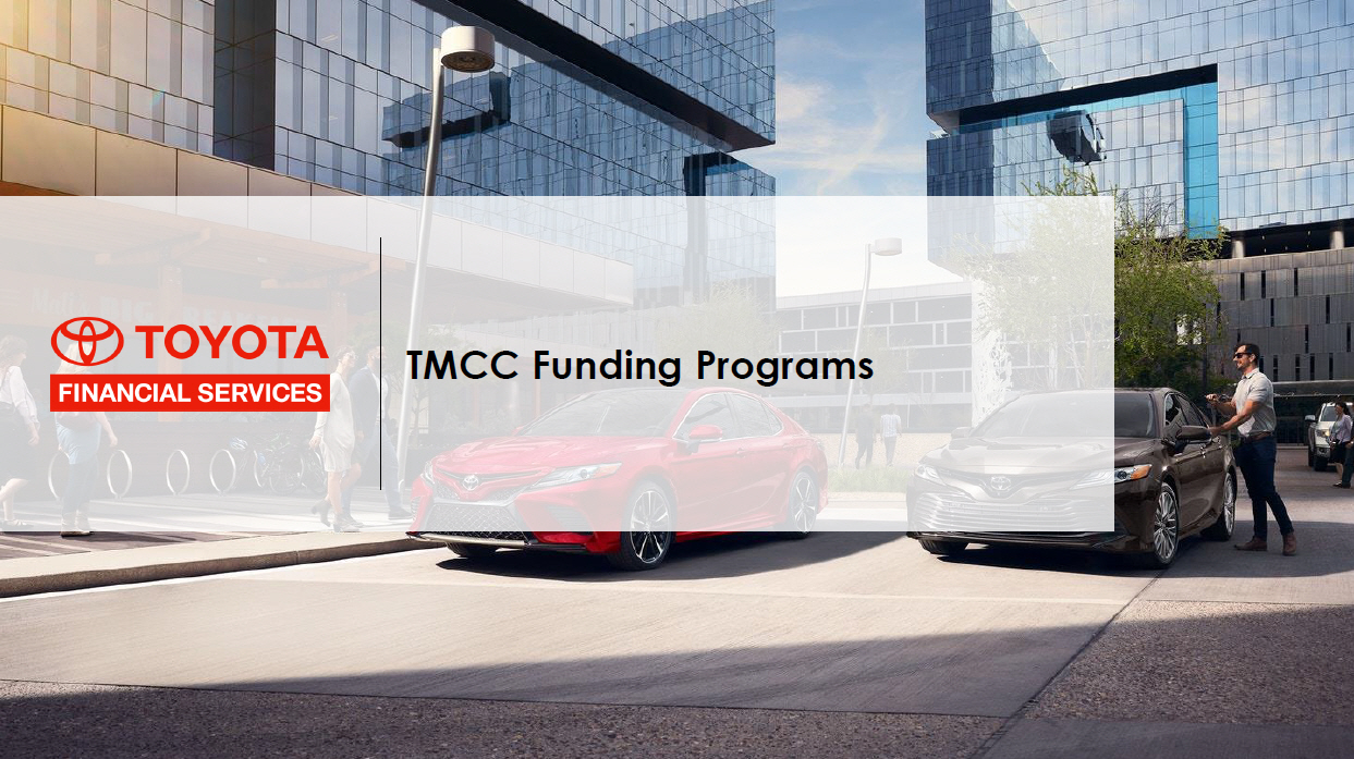 TOYOTA FINANCIAL SERVICES 20 TMCC Funding Programs